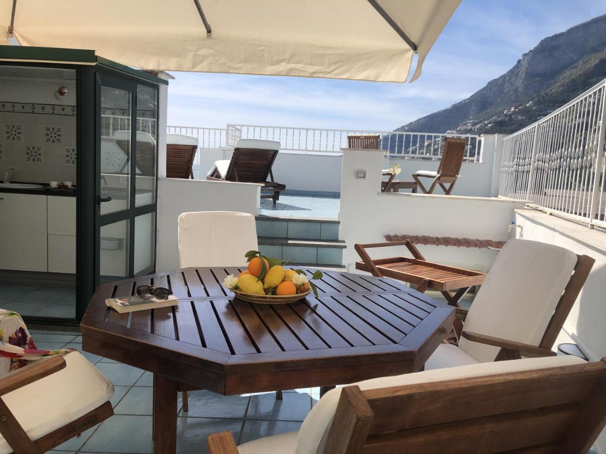 Vila Infinity Sea View House Amalfi Exteriér fotografie